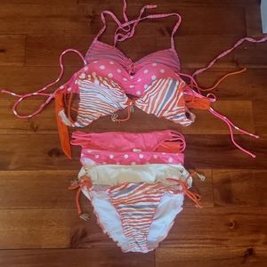 Bikini bundle 4 bottoms 3 tops